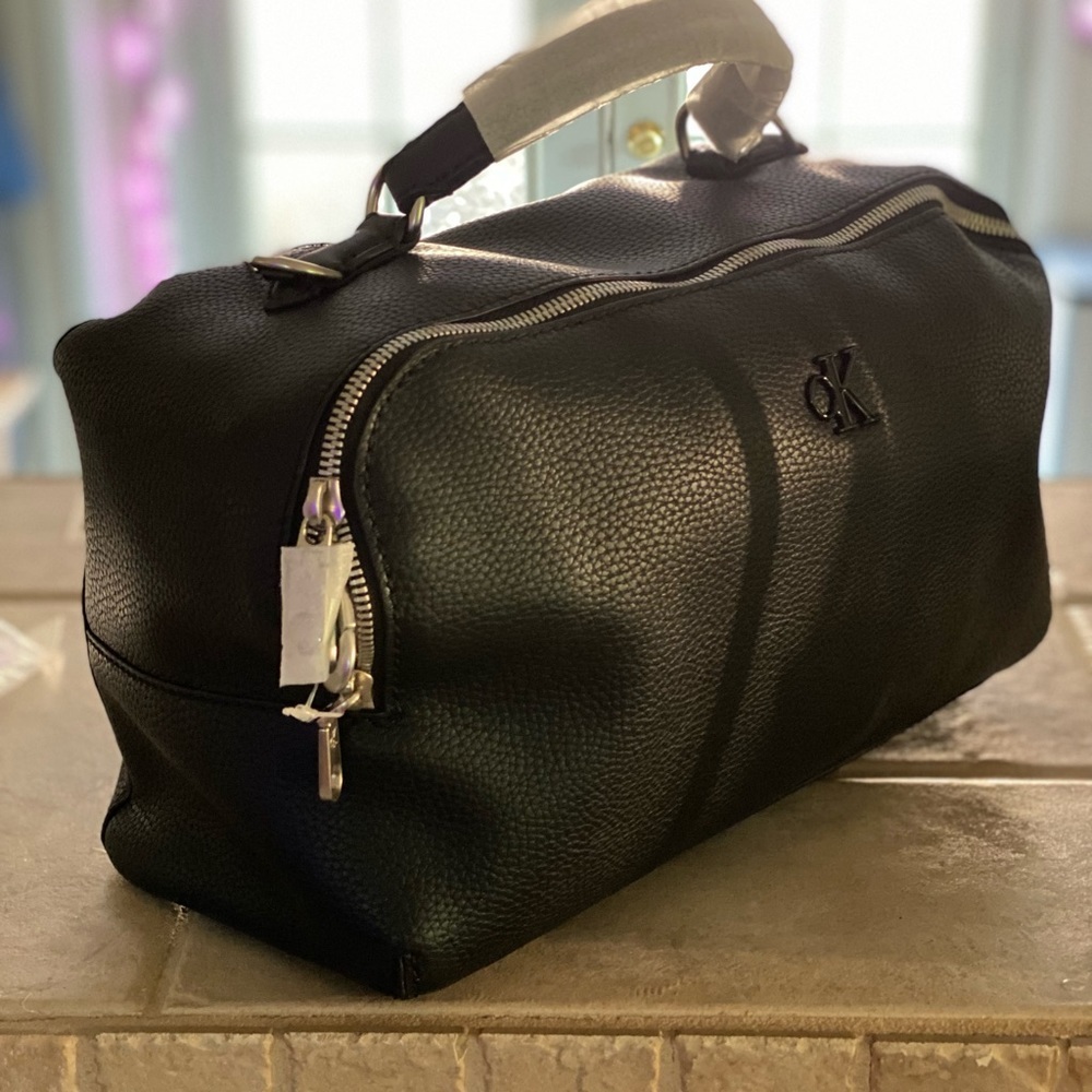 Gorgeous Black Leather CK Bag